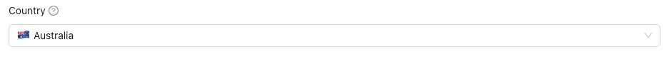 Country Example Default