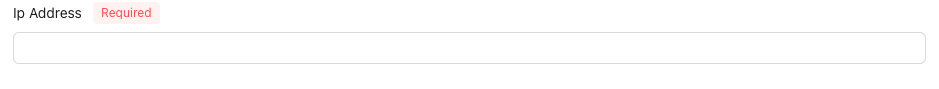 IP Address Example Empty