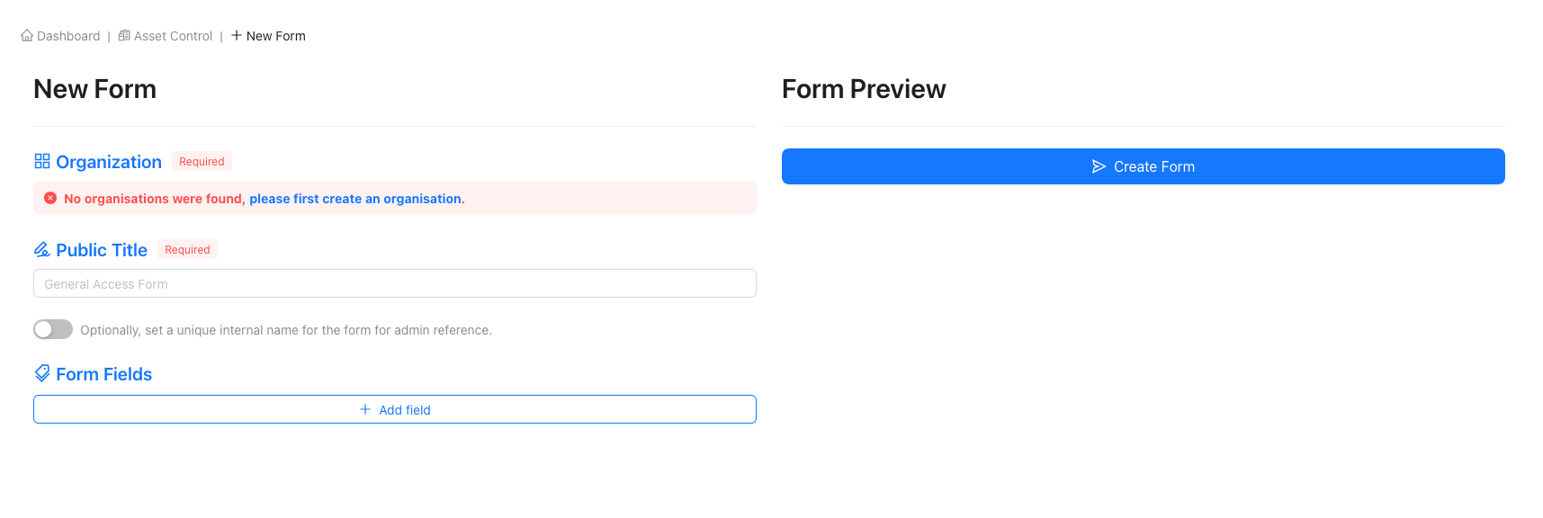 New Workflow Prerequisites