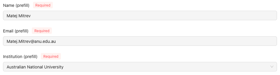 Prefill Input Examples