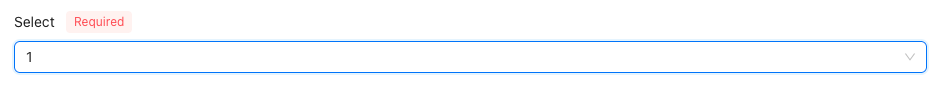 Select Input Chosen