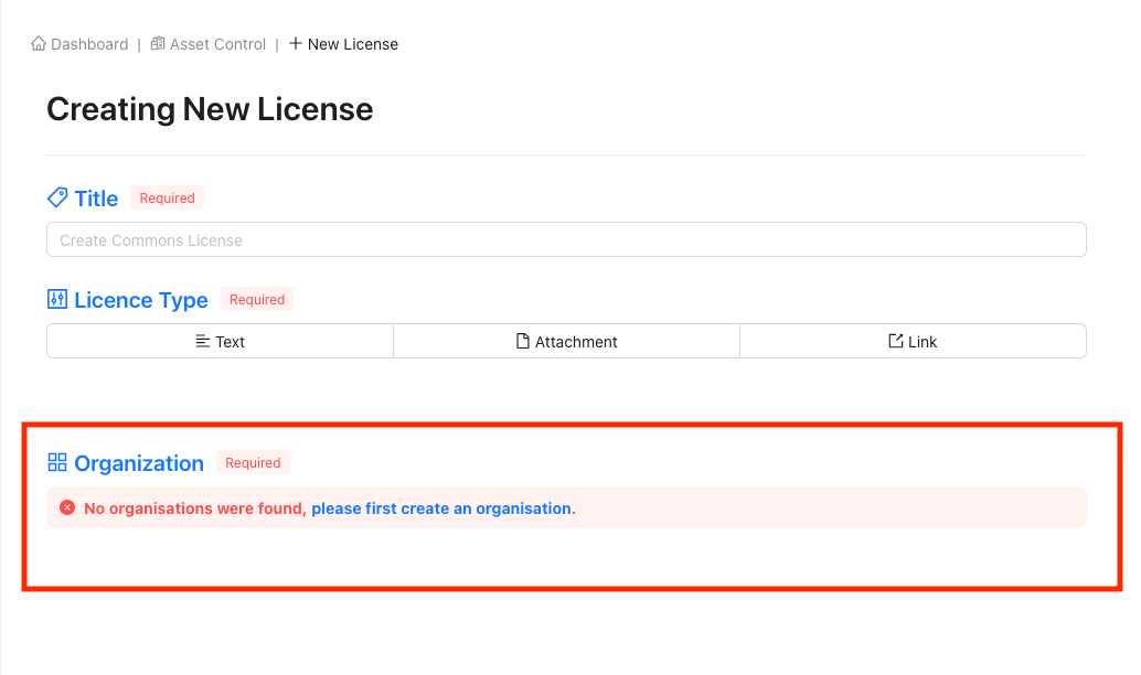 New Licence Prerequisites