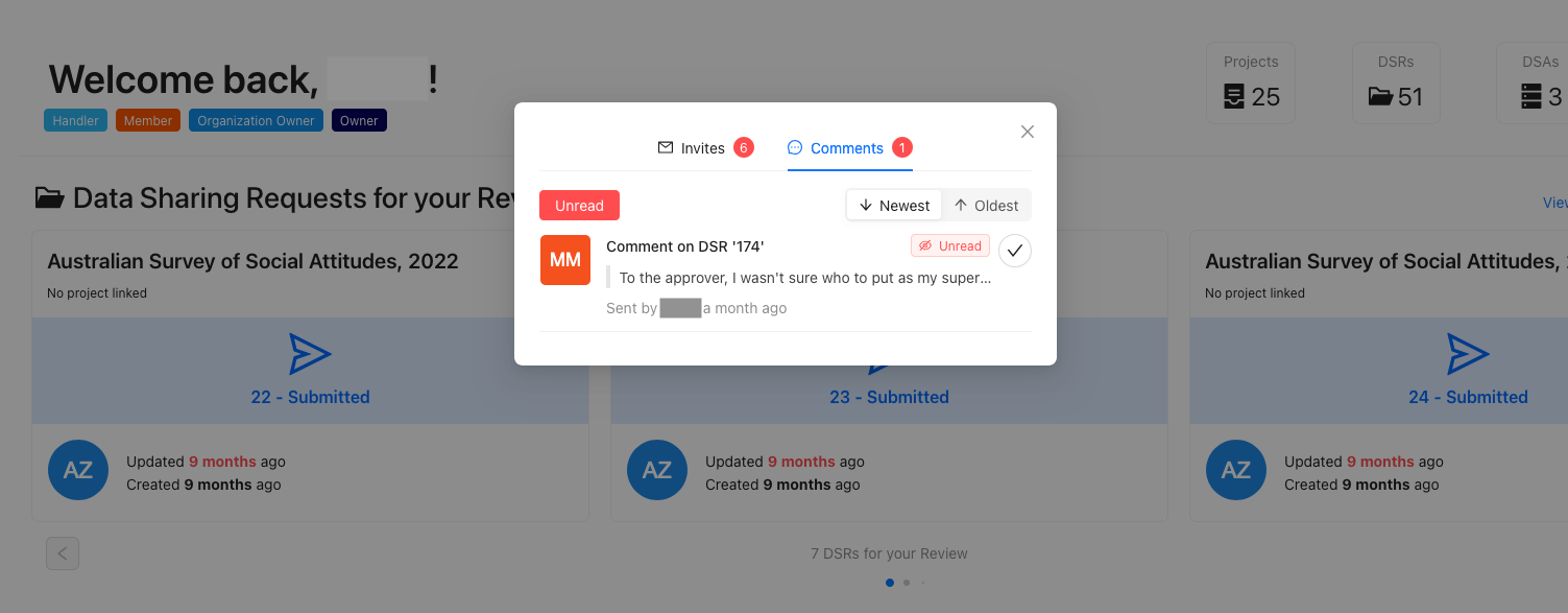 CADRE In-App Notification Example